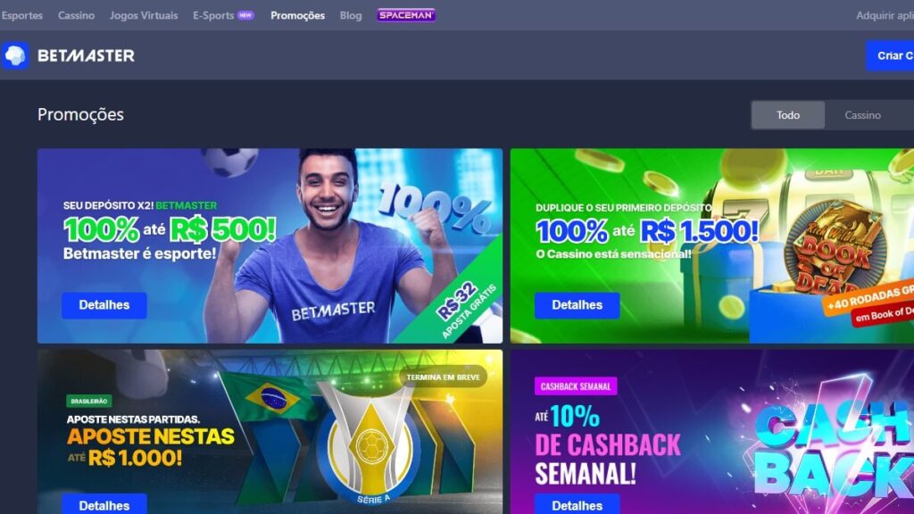 Promoções Betmaster