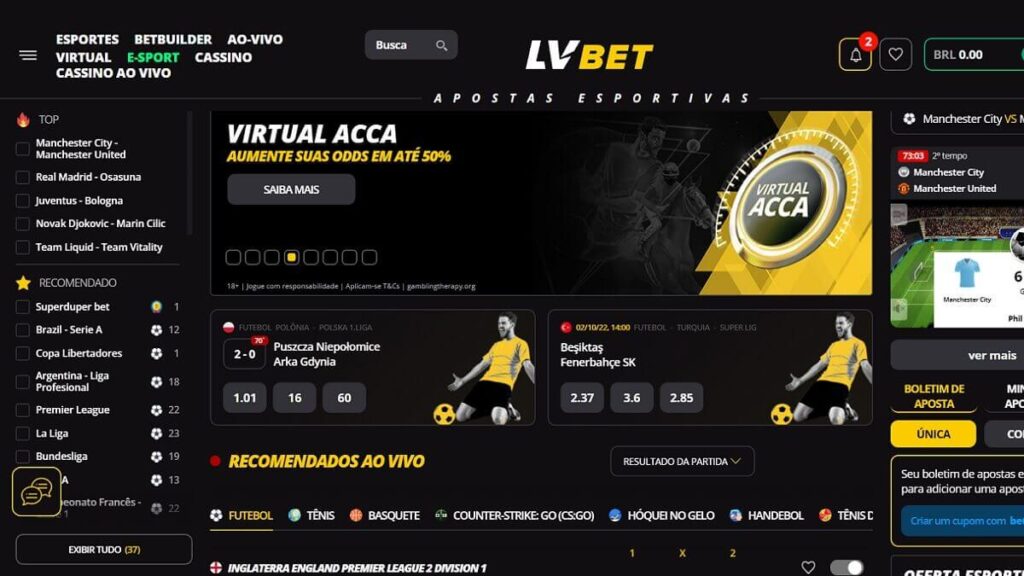 Apostas Esportivas na Lvbet
